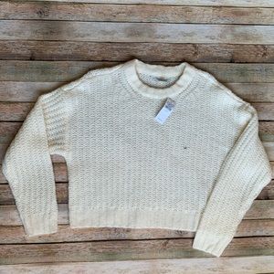 American Eagle cream sweater